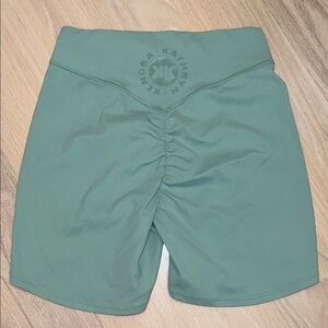 Kk fit pistachio gymshark shorts
